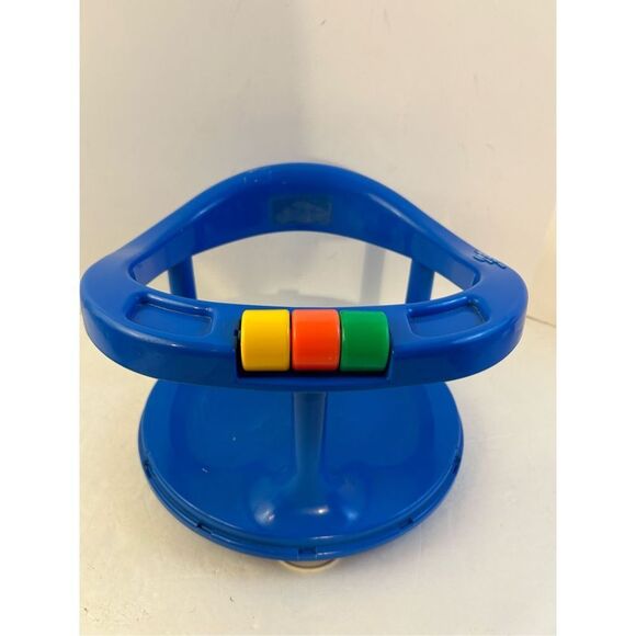 Safety First blue infant bath seat ring 1989 Made USA - Picture 1 of 8